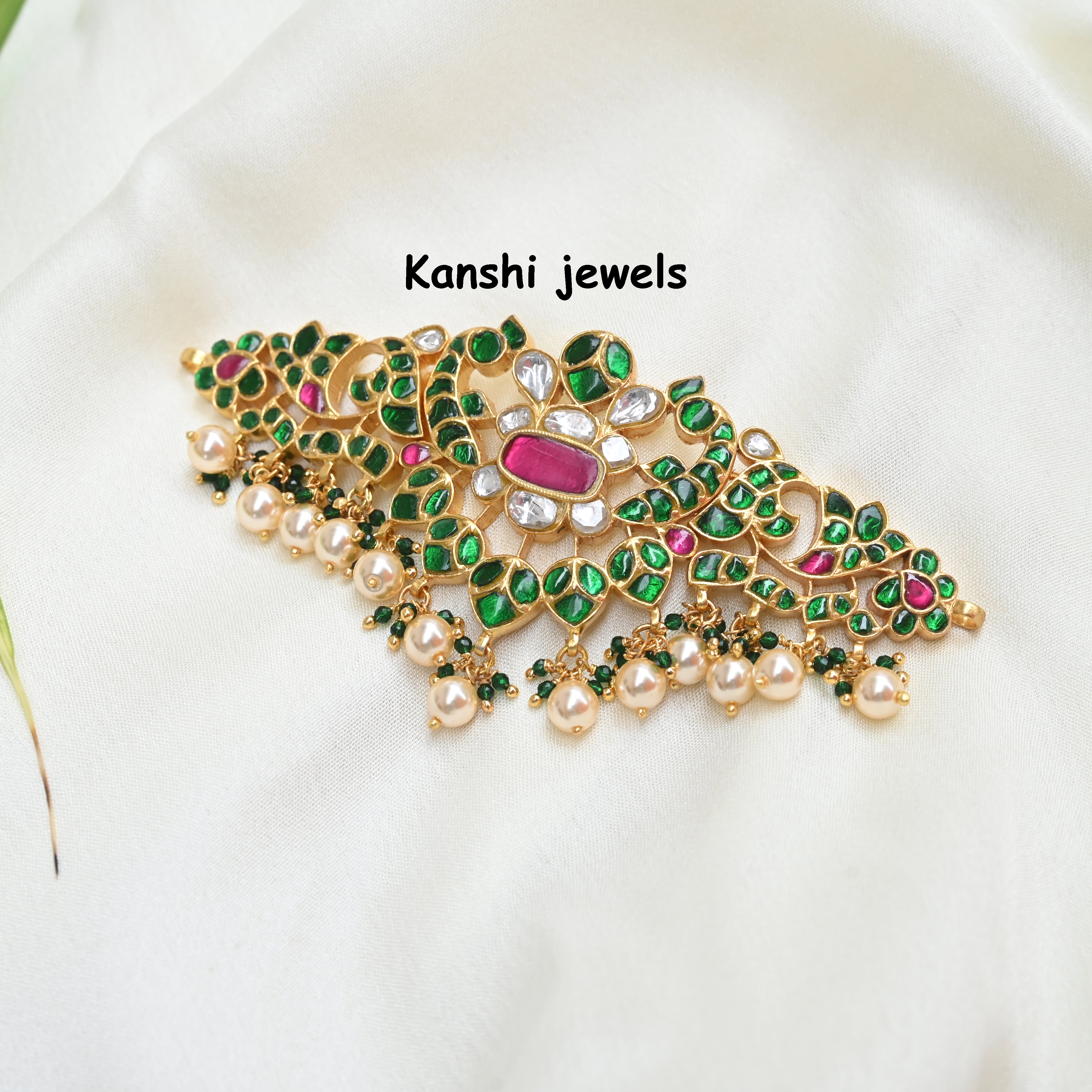 Silver Jadau Choker
