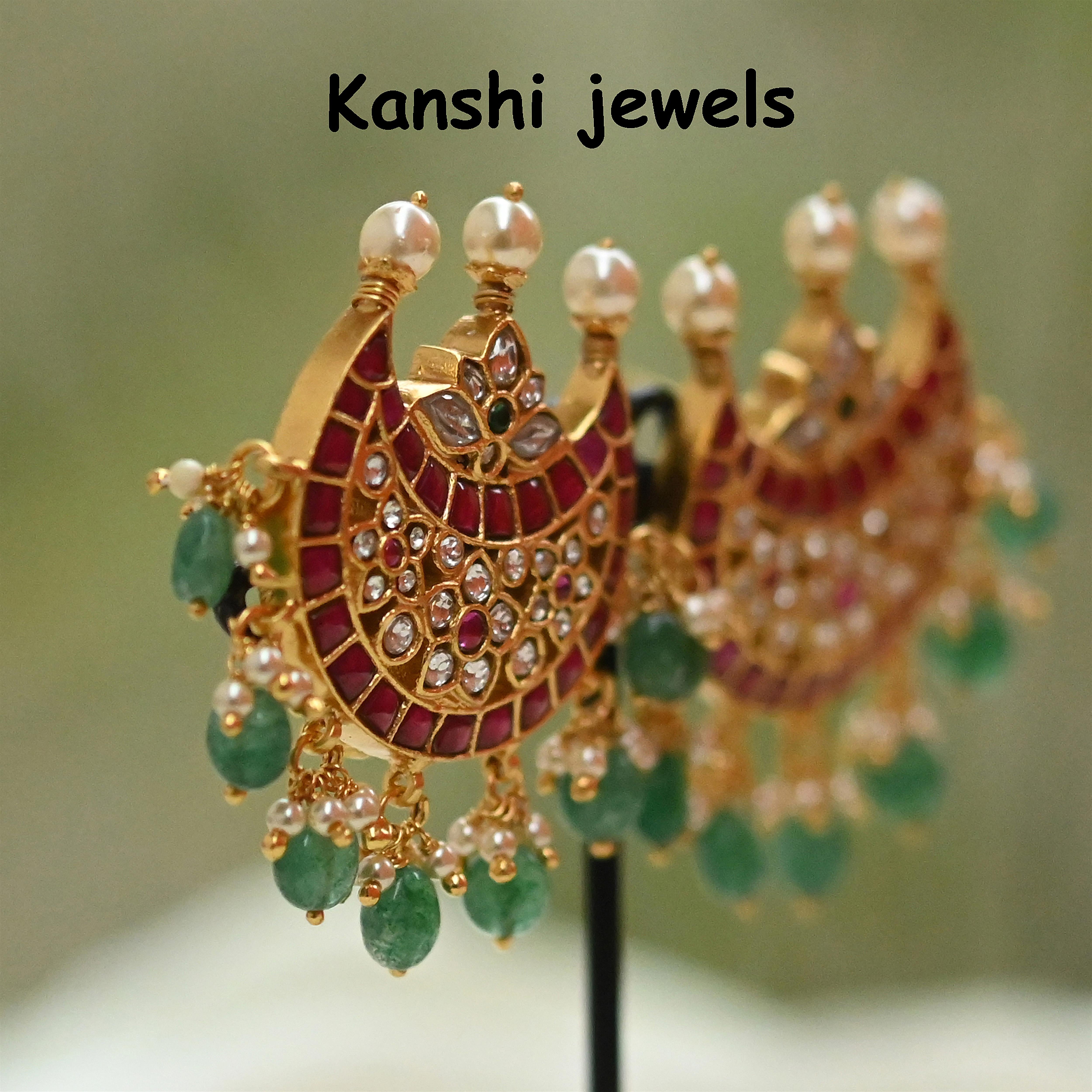 Silver Jadau Earrings