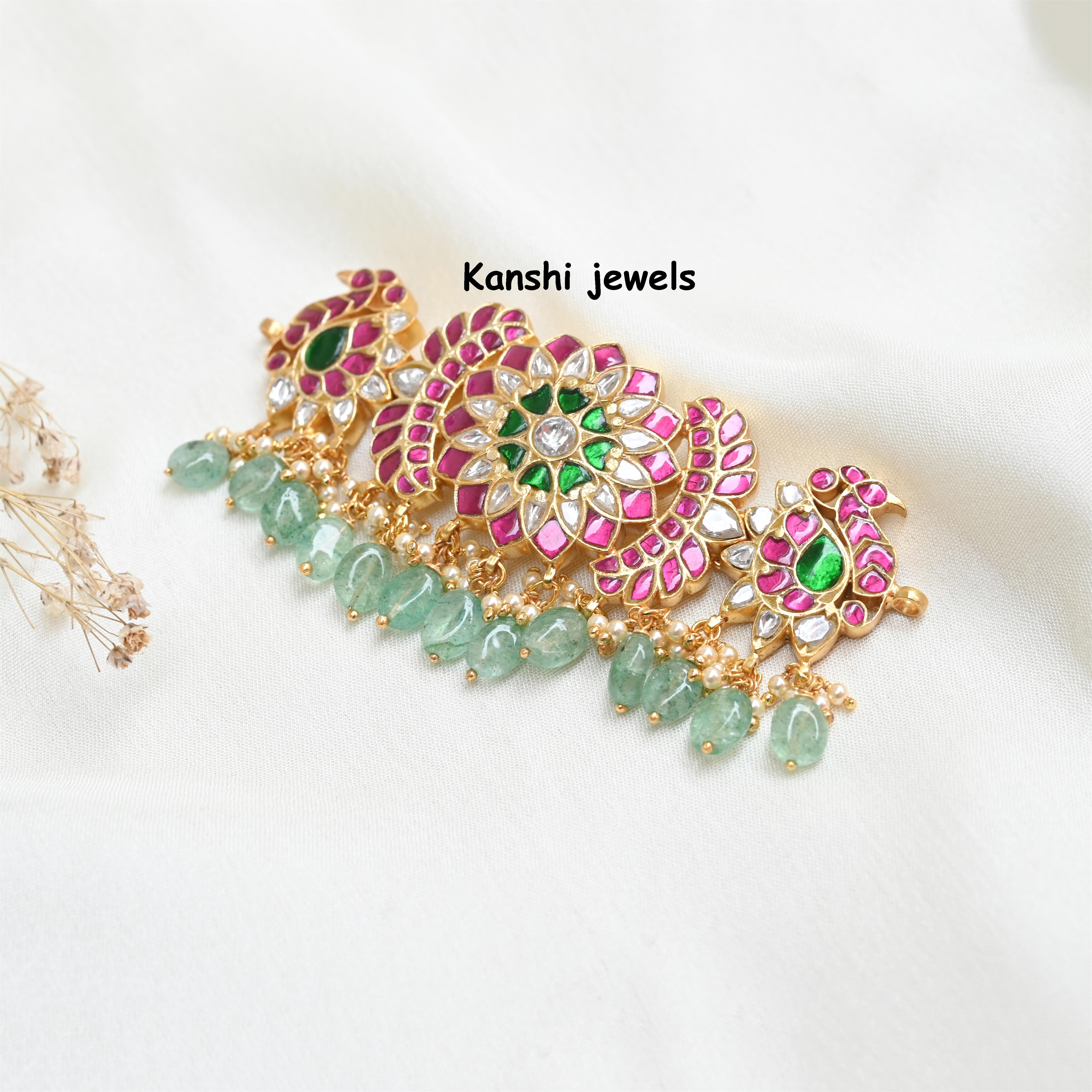 Silver Jadau Choker