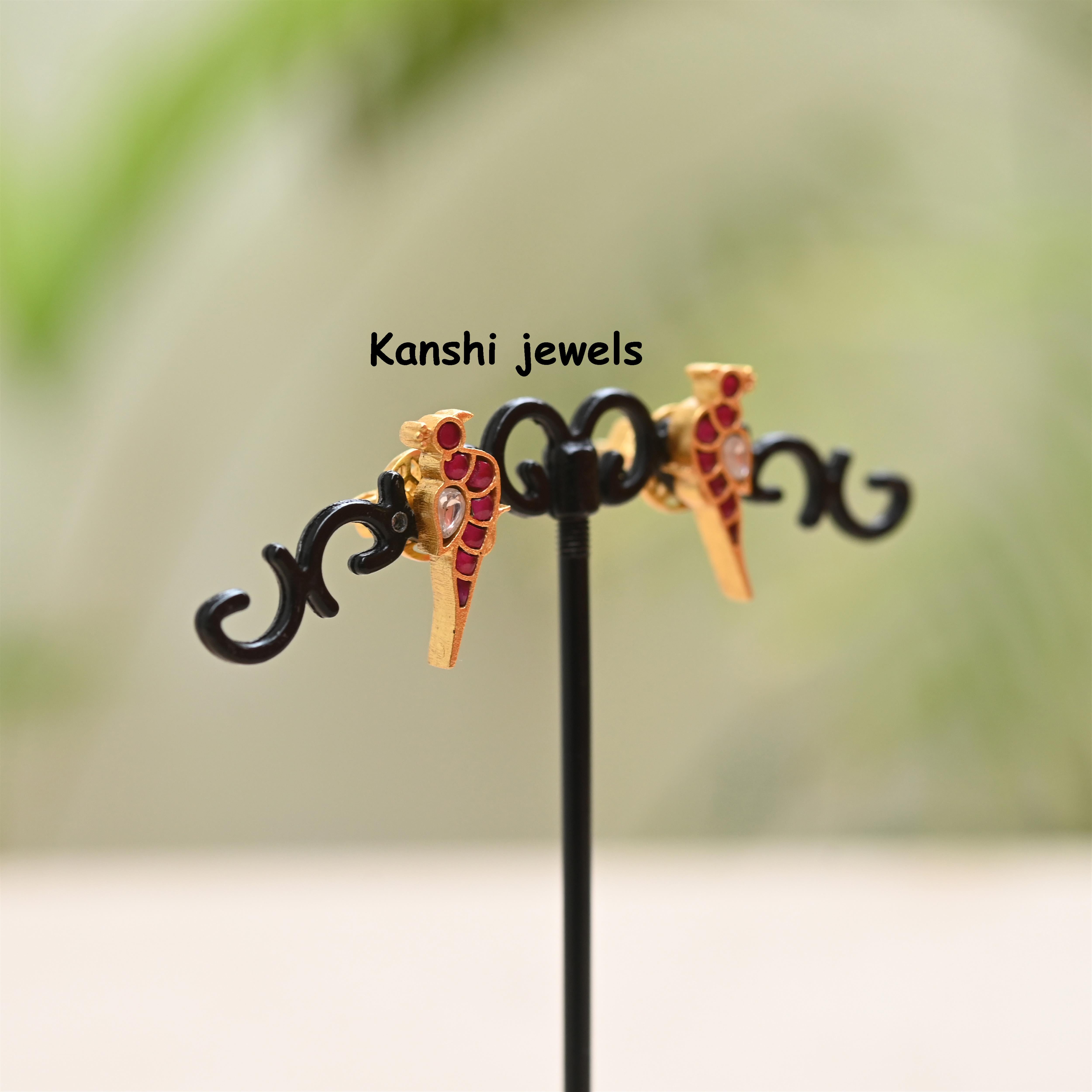 Silver Jadau Earrings